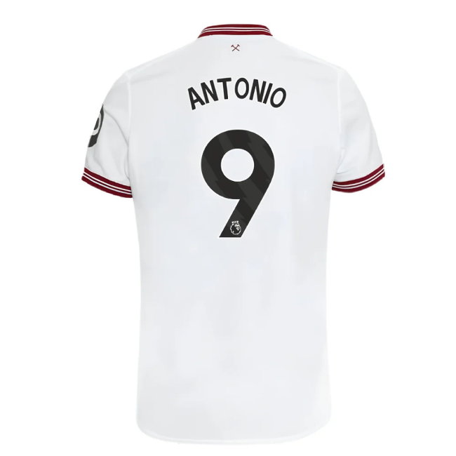 2023-2024 West Ham United Away Shirt (Kids) (ANTONIO 9)-SoccerKits Hub | Buy Soccer Jerseys Online